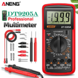 *מולטימטר דיגיטלי מקצועי ANENG DT9205A* 🔌