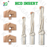 *מקדח יהלום מקצועי למתכת – יחידת החלפה קרביד HCD* 🔧