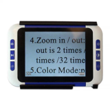 *זכוכית מגדלת דיגיטלית מקצועית עם מסך LCD צבעוני "3.5* 🔍