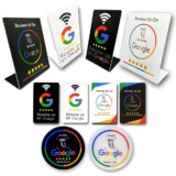 *מדבקות NFC דקורטיביות לאיסוף חוות דעת מלקוחות* 🌟🔄