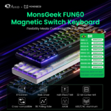 *מקלדת מכנית Akko MonsGeek FUN60 – חווית הקלדה ברמה הכי גבוהה* ⌨️🔥
