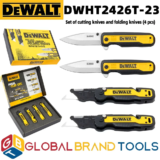 *סט סכיני חיתוך מתקפלים DeWalt – איכות מקצועית במחיר מדהים!* 🔧