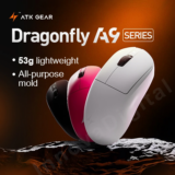 *עכבר גיימינג אלחוטי ATK Dragonfly A9 Ultra – מהיר, קל ומדויק!* 🎮🔥
