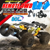 *מכונית שלט 4X4 מקצועית עד 80 קמ"ש – הלהיט החדש!* 🏎️💨