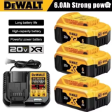 *סוללה מקורית DeWalt 20V – 6Ah/5Ah לכלי עבודה* 🔋💪