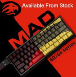 *מקלדת גיימינג מגנטית MADLIONS MAD 60/68HE – מושלמת למשרד ולגיימרים* ⌨️🎮