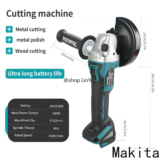 *משחזת זווית נטענת Makita DGA504 18V – הדגם המקצועי מבית מקיטה!* 🛠️