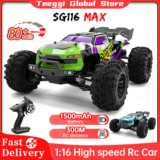 *מכונית מירוץ על שלט ZLL SG116 MAX – מהירות מטורפת של 80 קמ"ש!* 🏎️💨