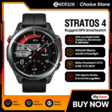 *שעון חכם Zeblaze Stratos 4 GPS עם מסך AMOLED – דגם 2025 החדש!* ⌚🔥