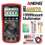 *מד מתח דיגיטלי מקצועי ANENG AN870 – הכי מדויק שיש!* 🔌