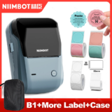 *מדפסת מדבקות תרמית אלחוטית Niimbot B1 Mini – המשרד המאורגן בכף ידך!* 🖨️