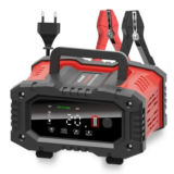 *מטען חכם לסוללות רכב ואופנועים 12V/24V – תומך במגוון סוגי סוללות* 🚗🏍️🔋