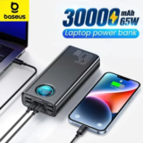 *סוללת גיבוי מקצועית Baseus 65W 30000mAh – הטעינה המושלמת לכל מכשיר!* 🔋💼