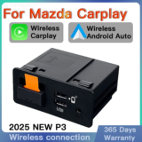*מתאם Apple CarPlay ו-Android Auto אלחוטי לרכבי מאזדה* 🚗📱
