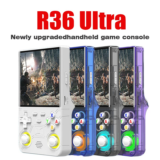 *קונסולת משחקים רטרו R36 Ultra עם מערכת לינוקס ו-128GB*