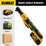 *מפתח רטצ'ט חשמלי אלחוטי Dewalt 1/2 אינץ' – ללא פחמים!* 🔧⚡