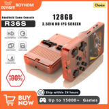*קונסולת משחקים ניידת R36S – 128GB עם מערכת לינוקס ומסך IPS 3.5 אינץ'* 🎮
