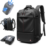 *תיק גב לפטופ 17 אינץ' עם טכנולוגיית ואקום לחיסכון במקום* 🎒💼