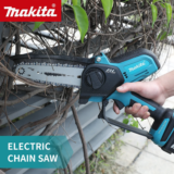 *משור שרשרת חשמלי Makita 18V – כוח מקצועי במחיר אלי!* ⚡🪚