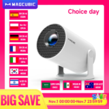 *מקרן Magcubic HY300 Pro 8K – חוויית קולנוע ביתית ברמה מקצועלית!* 🎬🍿