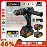 *מקדחה נטענת חסרת פחמים 18V – מקצועית לבית! 🔧*