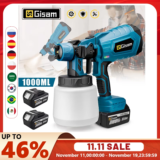 *🎨 אקדח צבע חשמלי נטען 1000ML – גמישות ונוחות מקסימלית! 🔋*