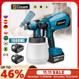 *🎨 אקדח צבע חשמלי נטען 1000ML – גמישות ונוחות מקסימלית! 🔋*