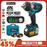 *מפתח אימפקט אלחוטי חזק 2800N.M – תוצרת Gisam* 🔧