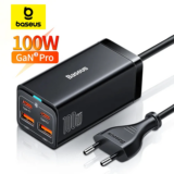 *מטען שולחני Baseus GaN3 100W/65W – פתרון טעינה מהיר לכל המכשירים שלכם* 🔋⚡