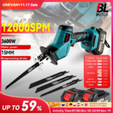 *מסור חוזר חשמלי אלחוטי 3600W – חיתוך עץ מקצועי ללא מאמץ!* ⚡🔧