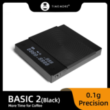 *משקל דיגיטלי למטבח ולקפה TIMEMORE Black Mirror Basic+2*