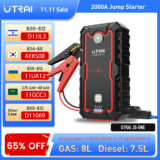 *UTRAI – סטרטר חירום מקצועי לרכב 2000A – חיוני לכל נהג!* 🚗⚡