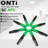 *מחבר סיב אופטי SC APC ONTi – פתרון מקצועי לחיבור מהיר* 🔌💯