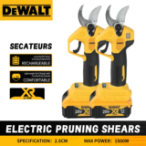 *מספריים חשמליים נטענים Dewalt 18V – גיזום ענפים ללא מאמץ!* ✂️🌳