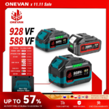 *סוללה נטענת 22900mAh/29900mAh למכשירי מקיטה 18V עם מחוון טעינה* 🔋