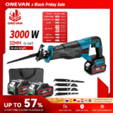 *מסור חשמלי נטען ONEVAN 3000W – כלי עבודה מקצועי למשרד וסדנאות* 🔌🔧