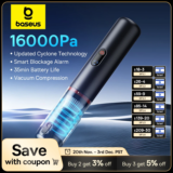 *שואב אבק אלחוטי לרכב Baseus A5 בעל עוצמת יניקה 16000Pa* 🚗✨