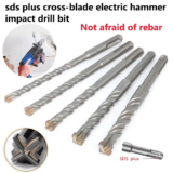 *מקדח בטון SDS Plus עם ראש צולב כפול – 5 אורכים לבחירה!* 🔨