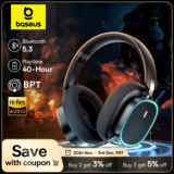 *אוזניות גיימינג אלחוטיות Baseus GH02* 🎮🎧