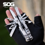 *🔧 צבת רב שימושית SOG PowerPint – 18 כלים במכשיר אחד! 🛠️*