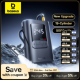 *משאבת אוויר אלחוטית לרכב Baseus – מציל החיים של הצמיגים שלכם!* 🚗💨