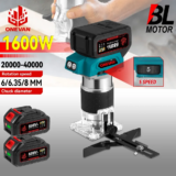 *כרסום חשמלי אלחוטי 1600W – 5 מהירויות למקצוען וחובבן!* 🔧⚡