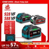 *סוללה נטענת 22900mAh/29900mAh תואמת מקיטה 18V עם מחוון דיגיטלי* 🔋
