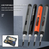 *🔥 מלחם USB נייד מיני עם סוללה נטענת – פתרון המלחם הכי חכם שיש! 🔧*