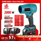 *מפוח חשמלי 2000W ONEVAN – מנקה רכב ומשרד במהירות טורבו* 🔥💨