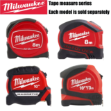*סרט מדידה Milwaukee מקצועי 8M/10M – איכות תעשייתית במחיר משתלם!* 📏