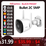 *מצלמת אבטחה חיצונית IMOU Bullet 2C 5MP – איכות HD בזמן אמת* 🎥