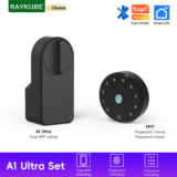 *מנעול דלת חכם RAYKUBE A1 Ultra Tuya – מהפך בבטיחות הבית!* 🔐🏠