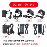 *ספק כוח מקצועי להמרת AC-DC לתאורת LED ומצלמות – המחיר משתלם!* 🔌💡