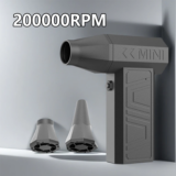 *מפוח חשמלי נטען עוצמתי 200,000 סל"ד לניקוי אבק 💨*